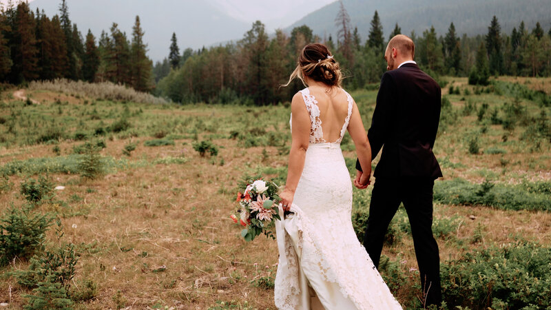 wedding videographey canmore