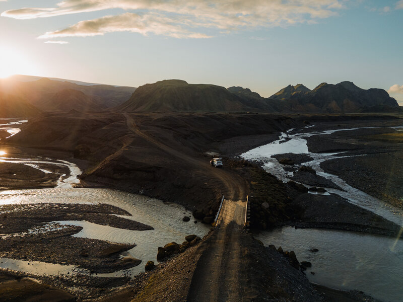 Drone foto IJsland door Lauw Design & Photography