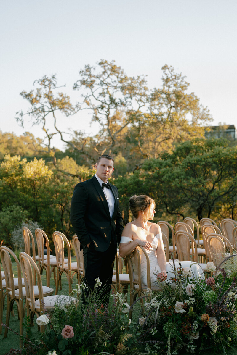 Wedding at Carneros resort  by Elizabeth Warrick