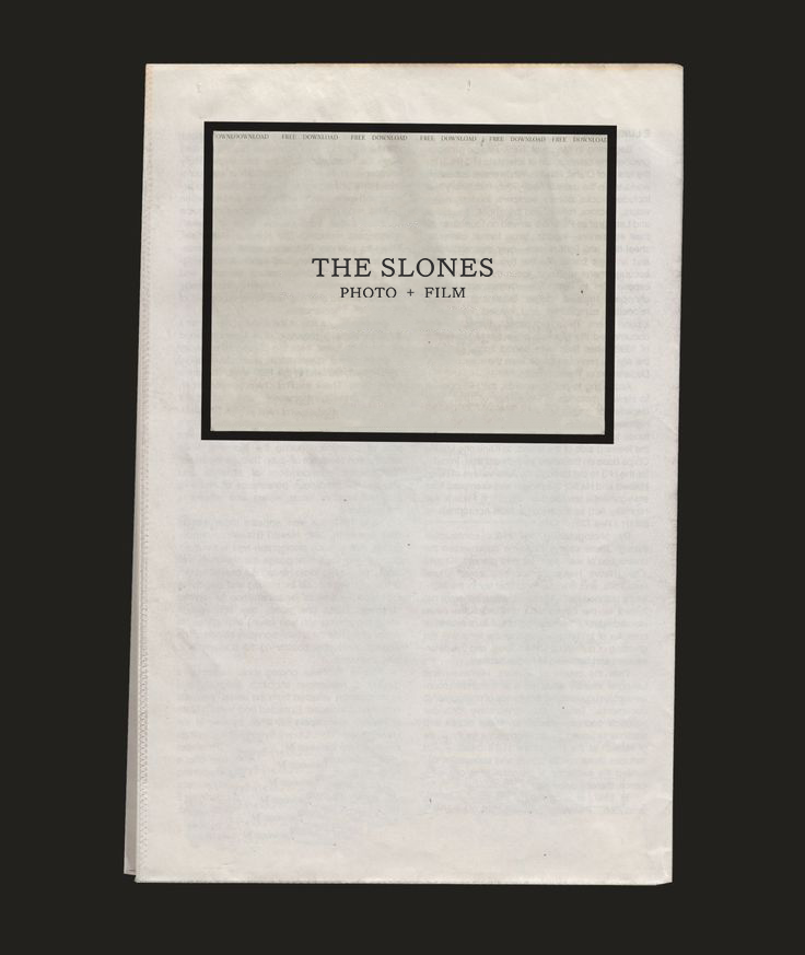 the slones mockup