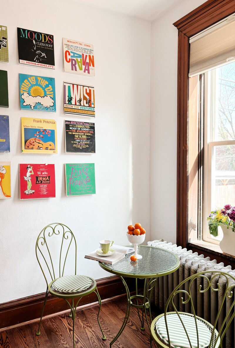 Dining room interior in St Paul vintage home
