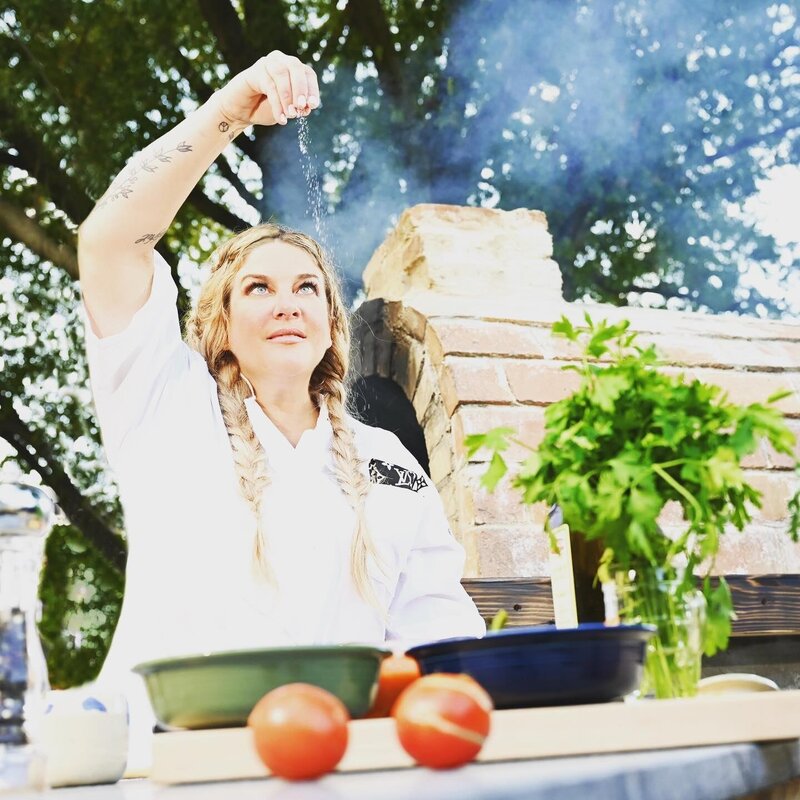 Who is the owner of Grateful Gourmet? Desi Bagnell owner of the Grateful Gourmet. Chef Deadhead, local influencer to the Mount Holly community, Wife, Mom, shining star and all around great person. 