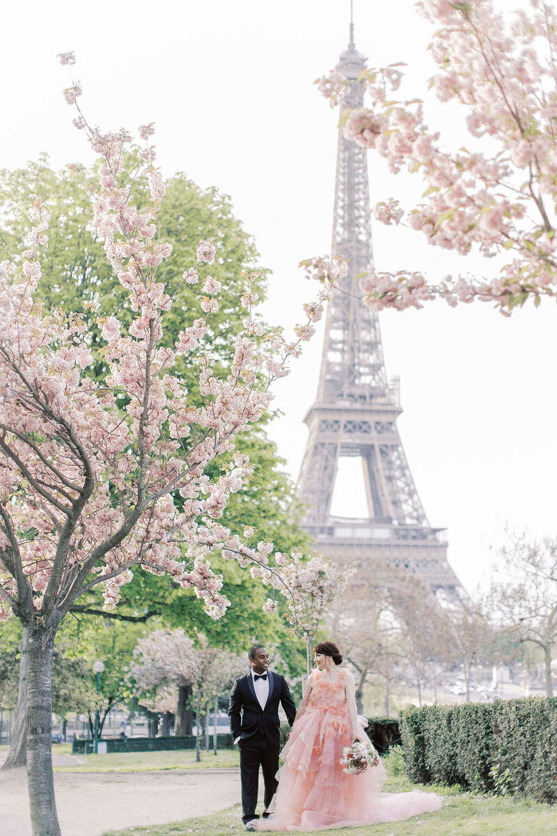 Paris wedding designed by destination wedding planner Megan Lentz