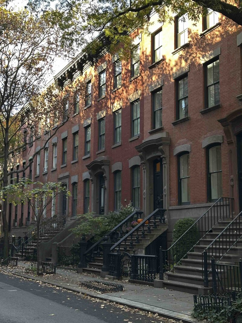 Brownstones in NYC