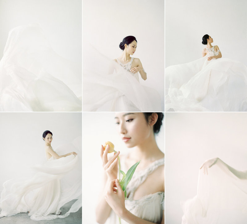 ballet inspired bridal fine art wedding photography