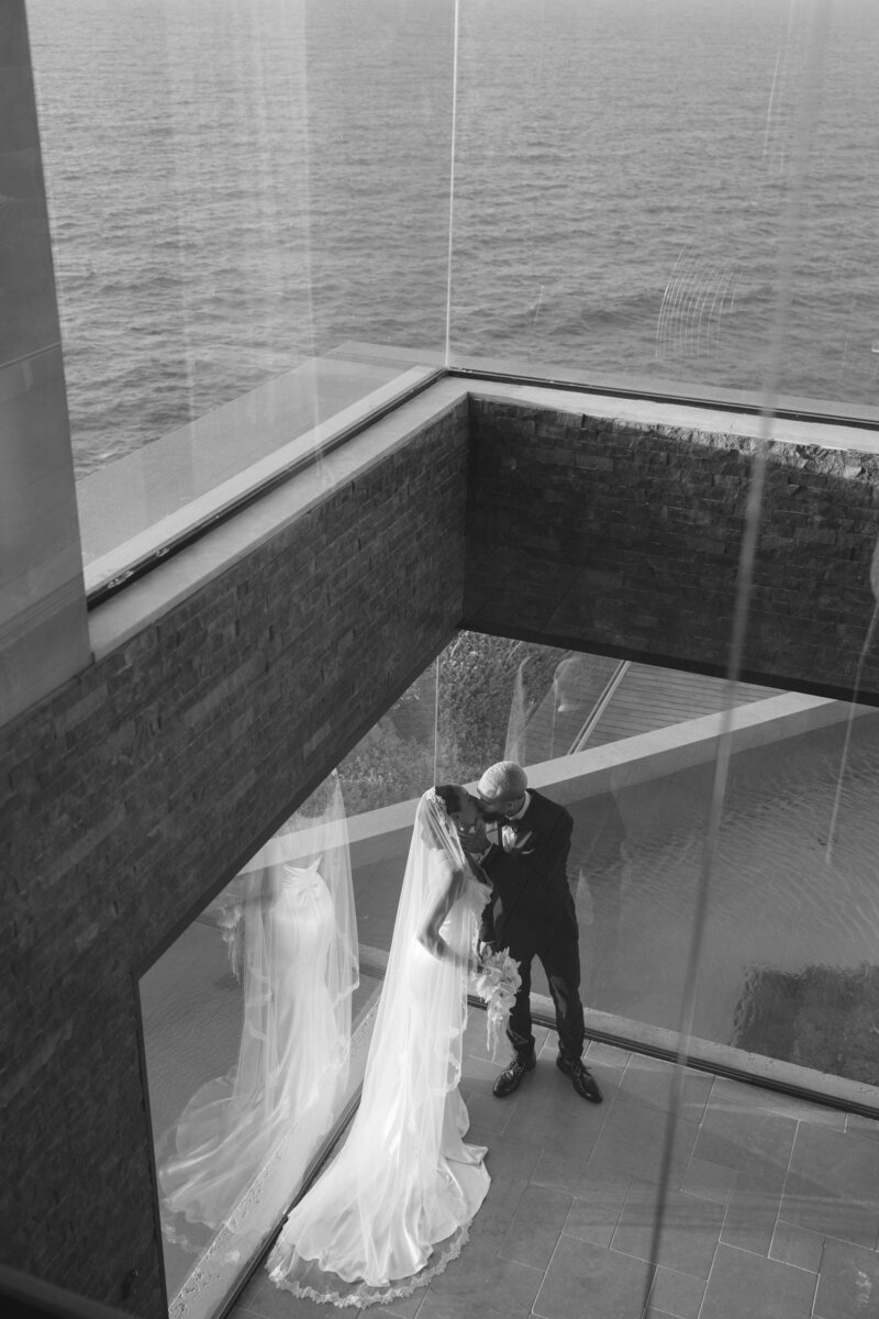 Intimate luxury elopement in Crete, Greece on film