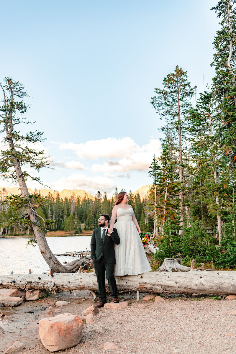 Salt Lake City Utah Mountain Elopement