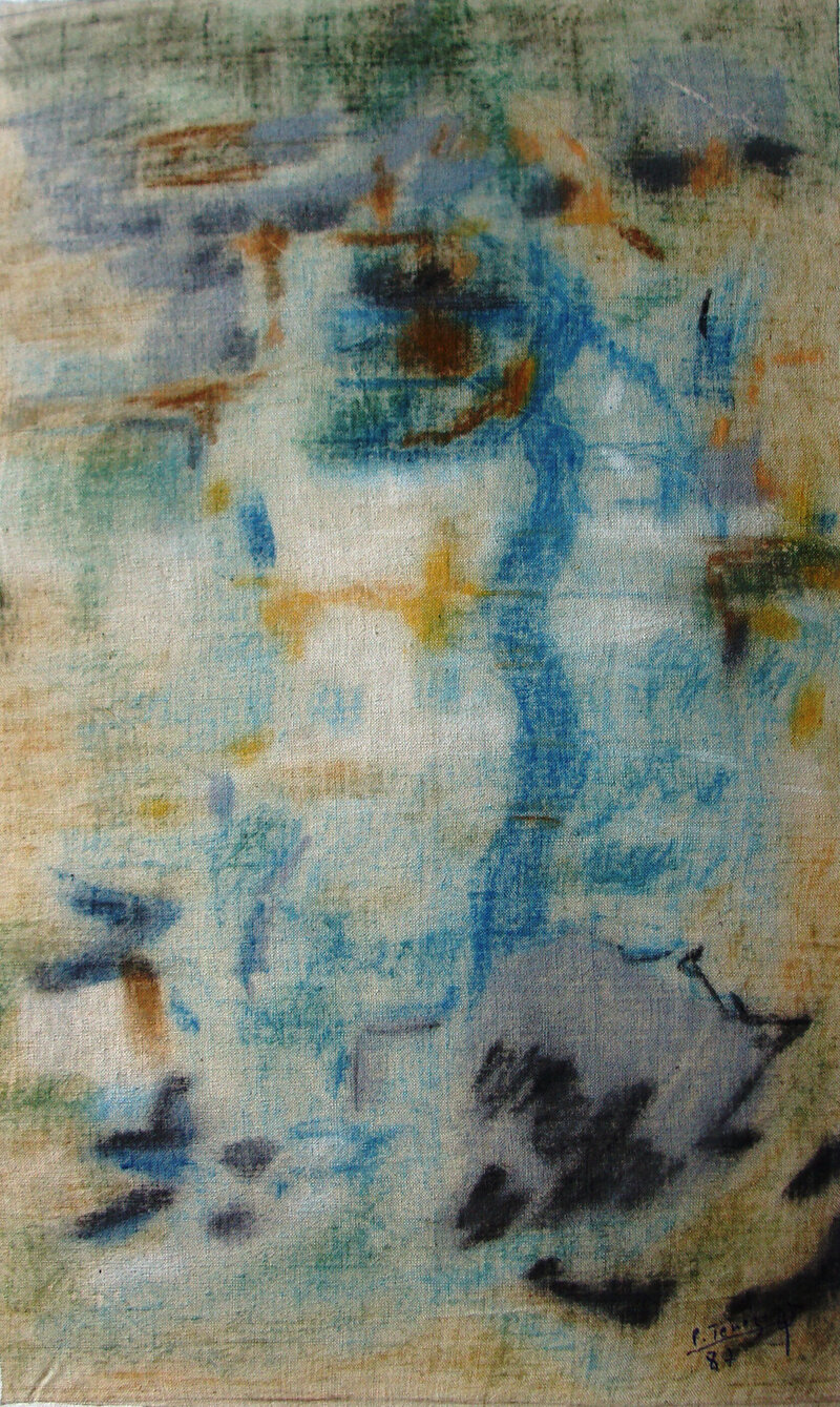 Tableau de Paul Tenèze issu de la collection reves de couleurs. Tableau n°11