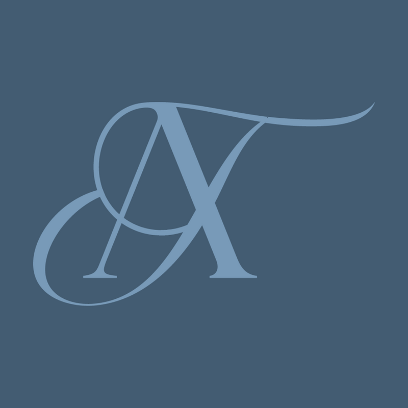Brandmark for Amanda Therese Travel in Blue