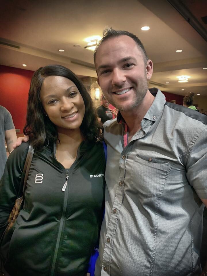 Ray at a Bodybuilding conference