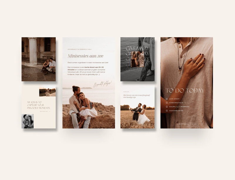 Instagram templates fotograaf Blooming Bliss 2