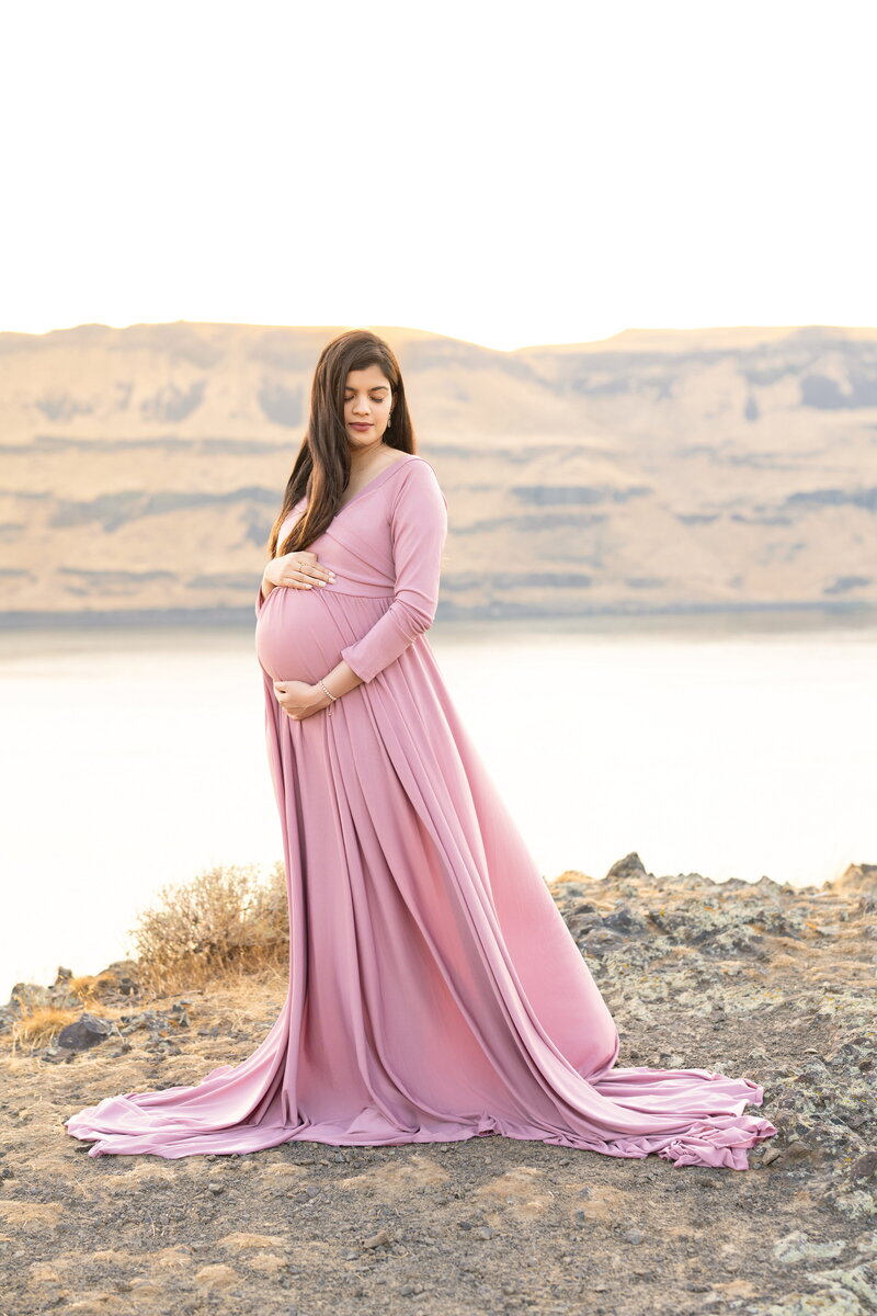 tri cities wa maternity photography
