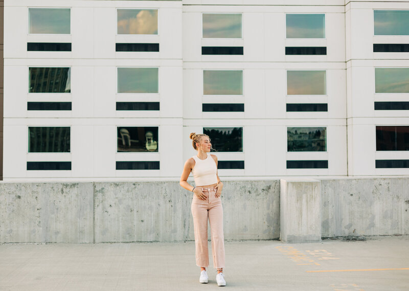 urban spokane senior session