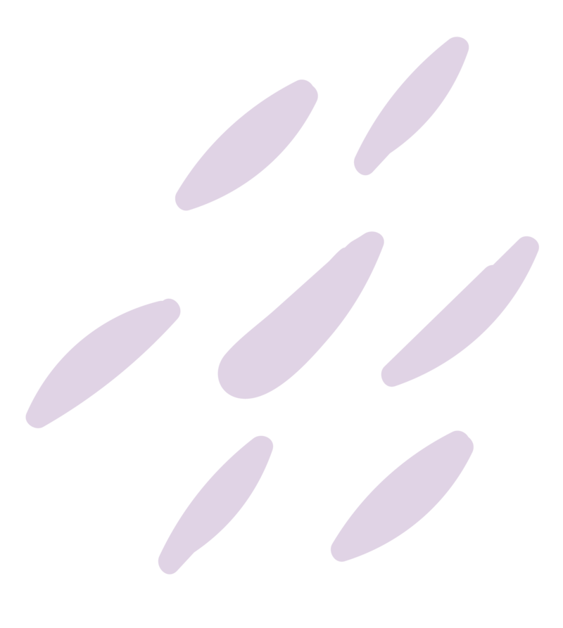 Dusty blue color feather in boho style