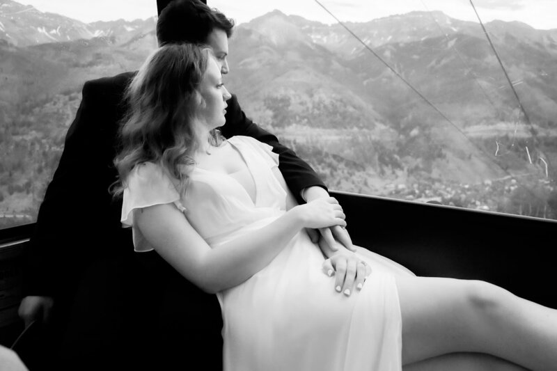 Gondola ride in Telluride