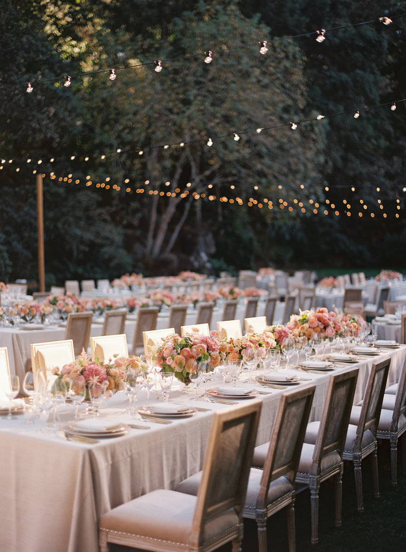 Wedding by Jenny Schneider Events at Meadowood luxury resort in Saint Helena in Napa Valley, California. Photo by Eric Kelley Photography.