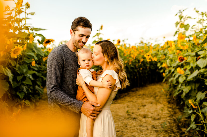 Couple with doodle puppy at comlara park