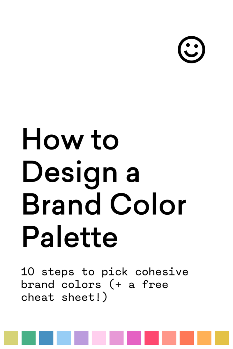 00414 Brand Color Palette Cheat Sheet