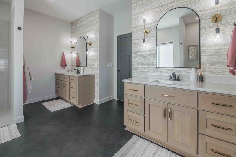 Golden Buffalo bathroom interior design