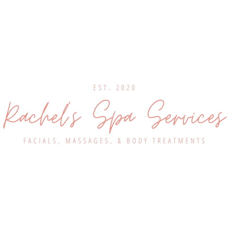 Rachel's spa services logo.