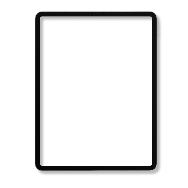 Mockup of ipad frame