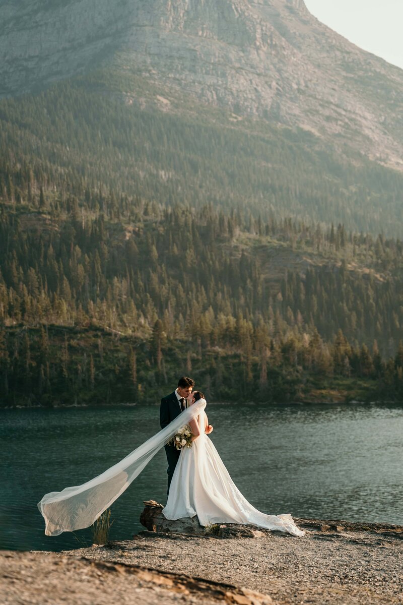 Wedding in Glacier National Park