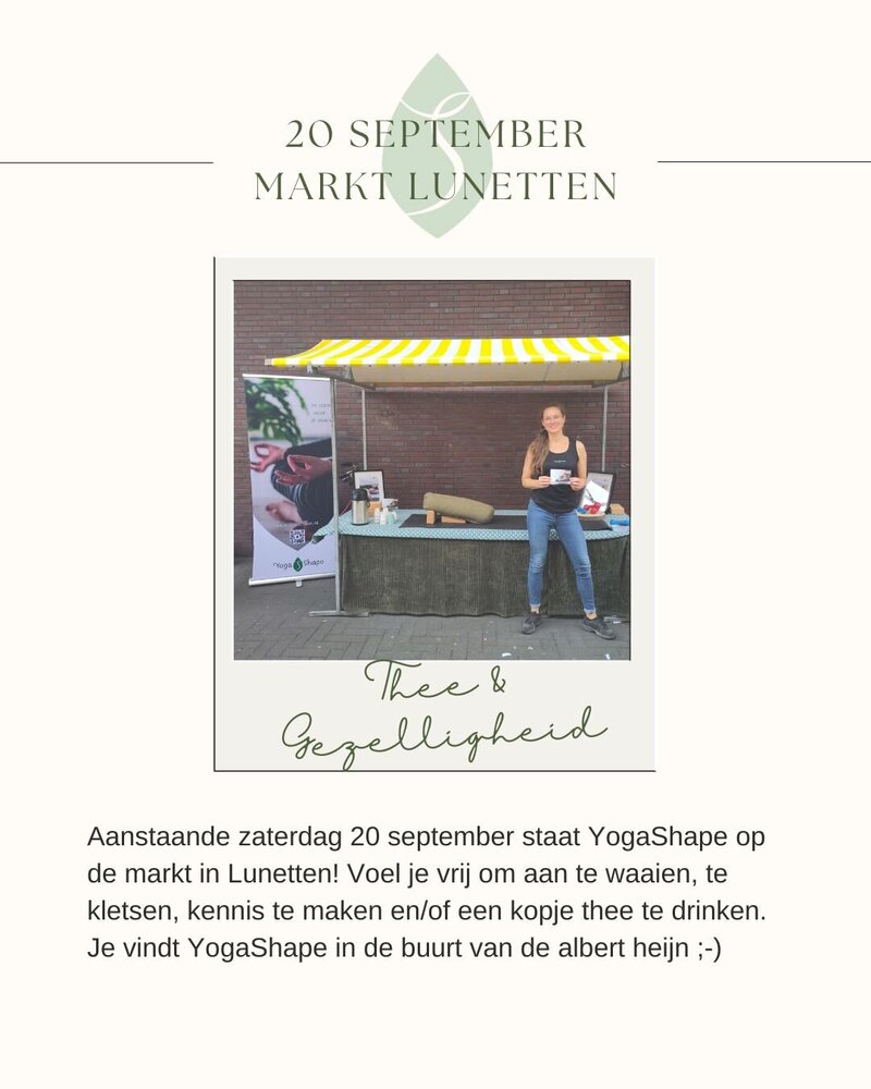 YogaShape Markt 20sep