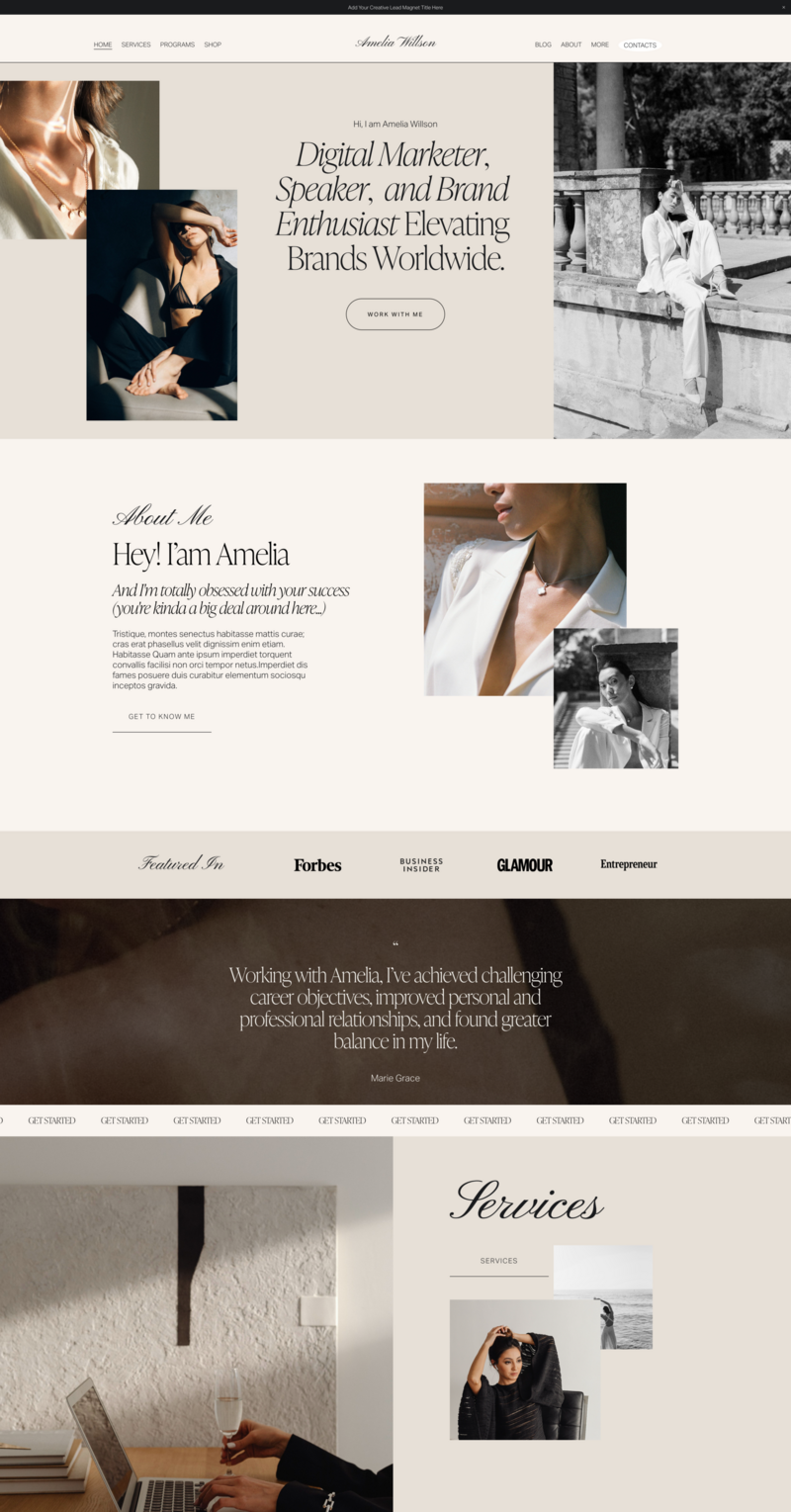 squarespace themes