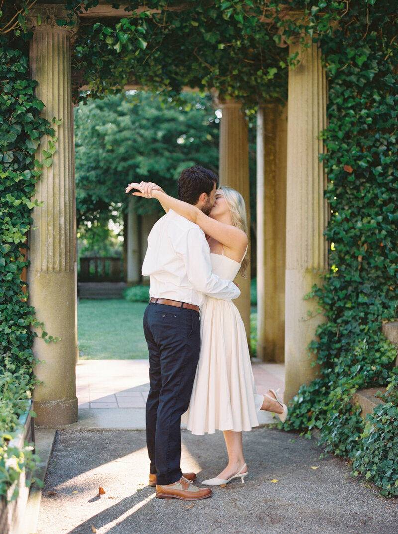 Fine art Newport engagement session