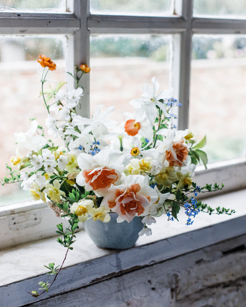 Flowers at a window