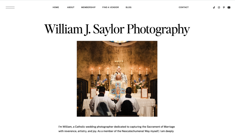 Image of William J Saylor Photography's profile on the Vetted Vendor Society.