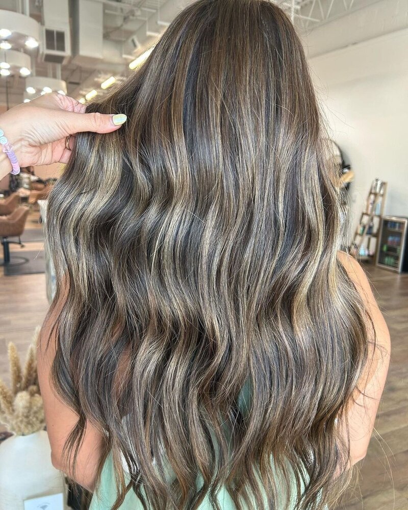 Hand Tied Extensions at Salt Hair Collective - East Beach Norfolk Virginia Hair Salon - 5