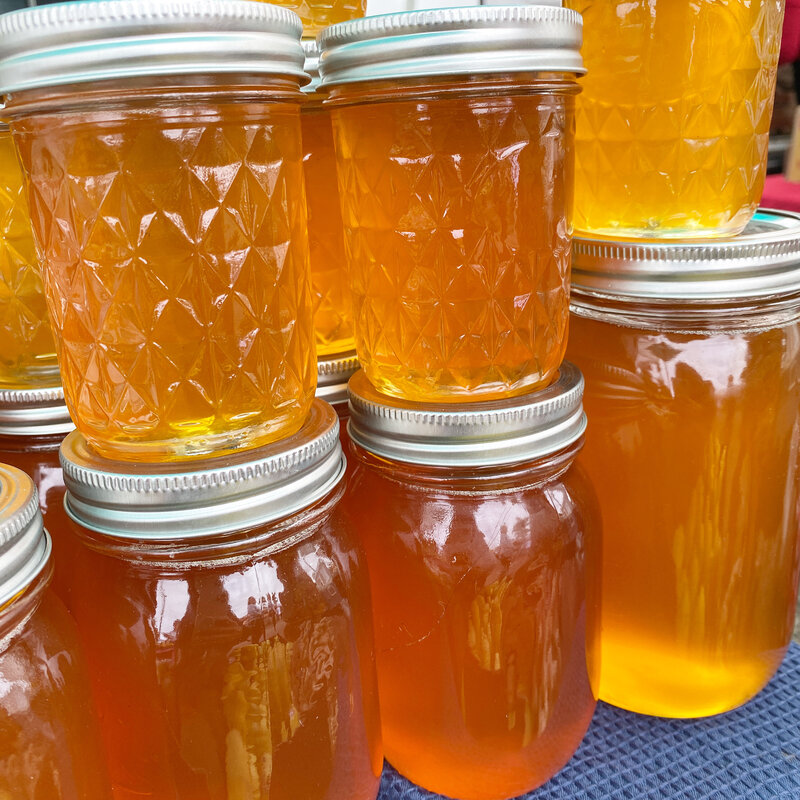 Local seasonal honey