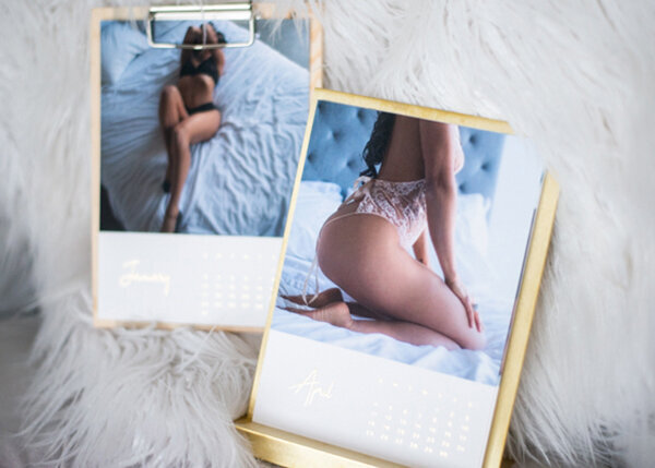 boudoir calendars