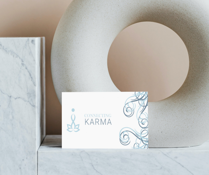 Connecting Karma Busines Card