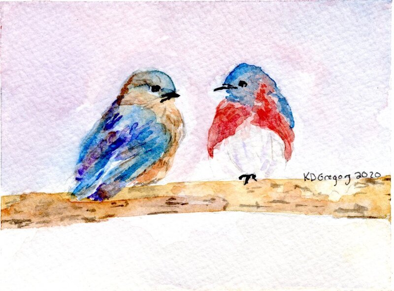 kd gregory fine art - blind date