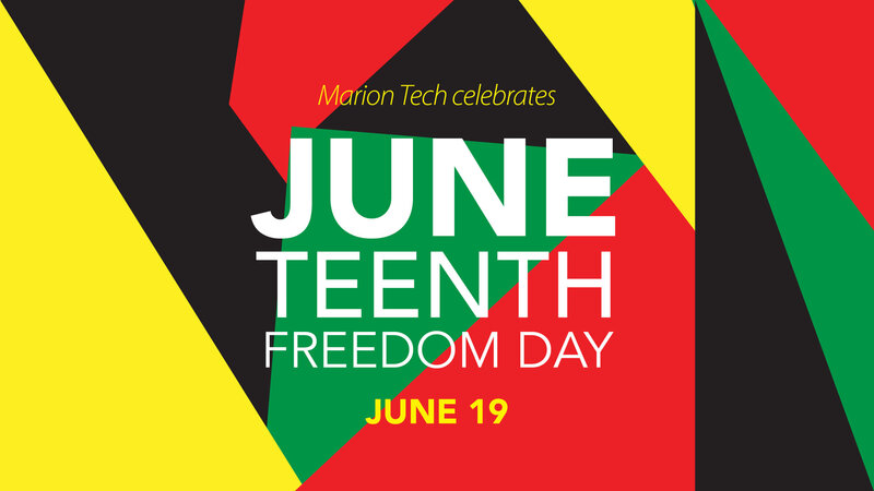 Marion Technical College Juneteenth Monitor Slide
