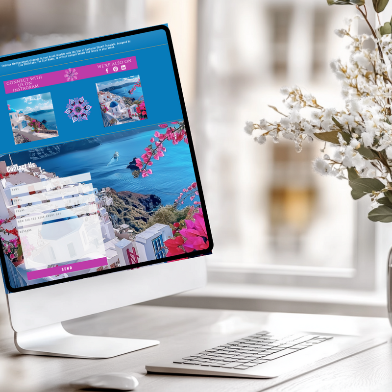 Star of Santorini - Branding Element - Shop15