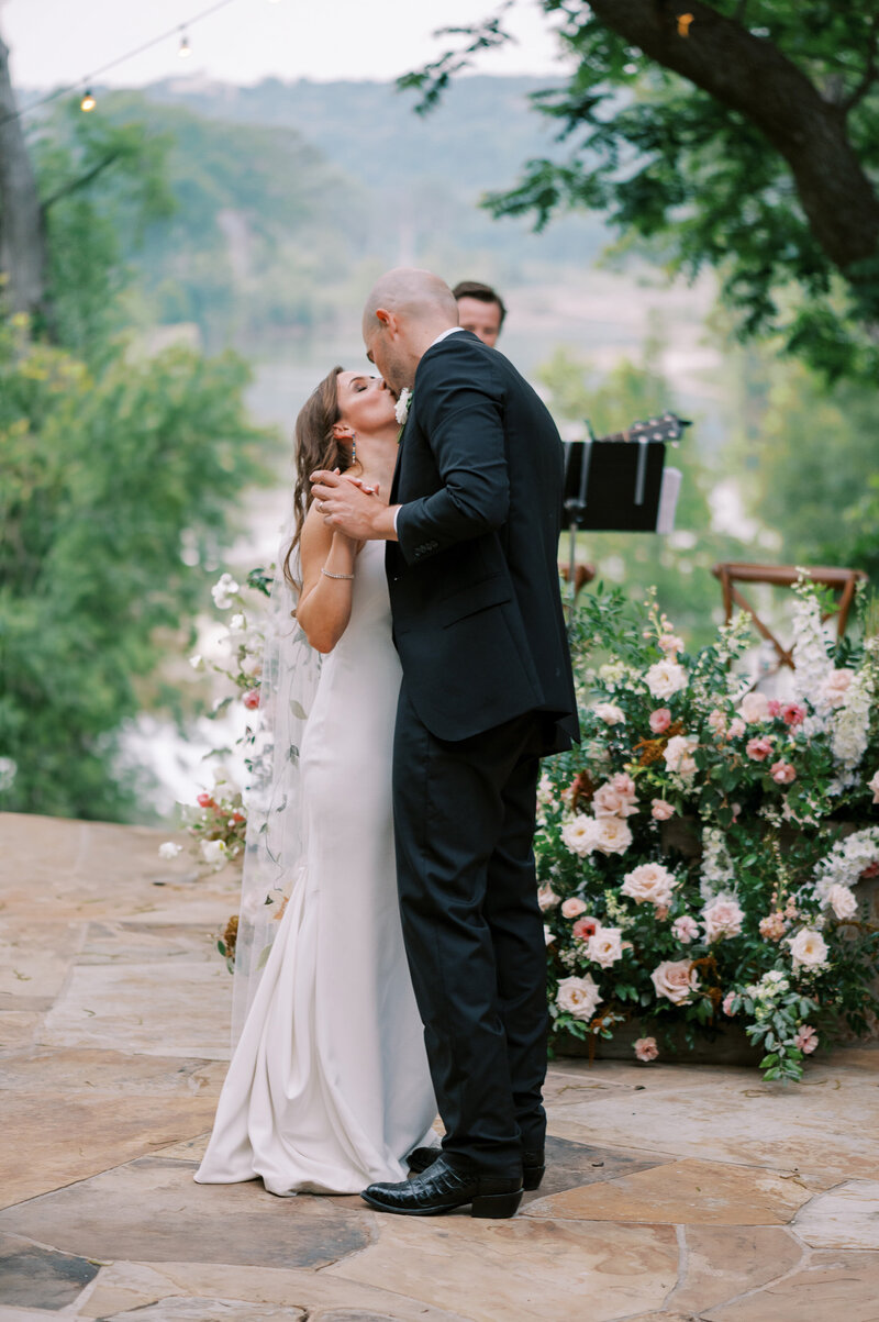 wedding at Private Ranch, Wimberley, Texas
