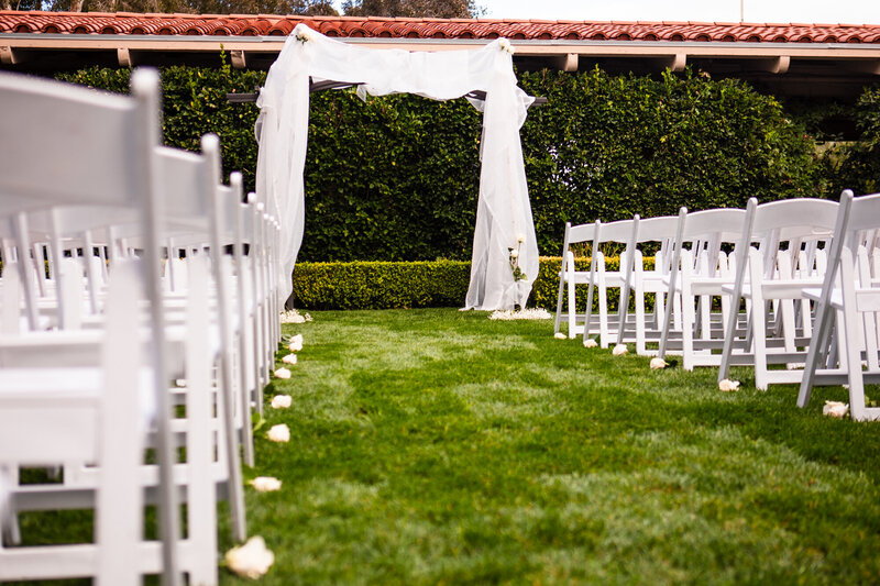 The Historic Schoolhouse at Green Gables Wedding Estate in San Marcos, Southern California.