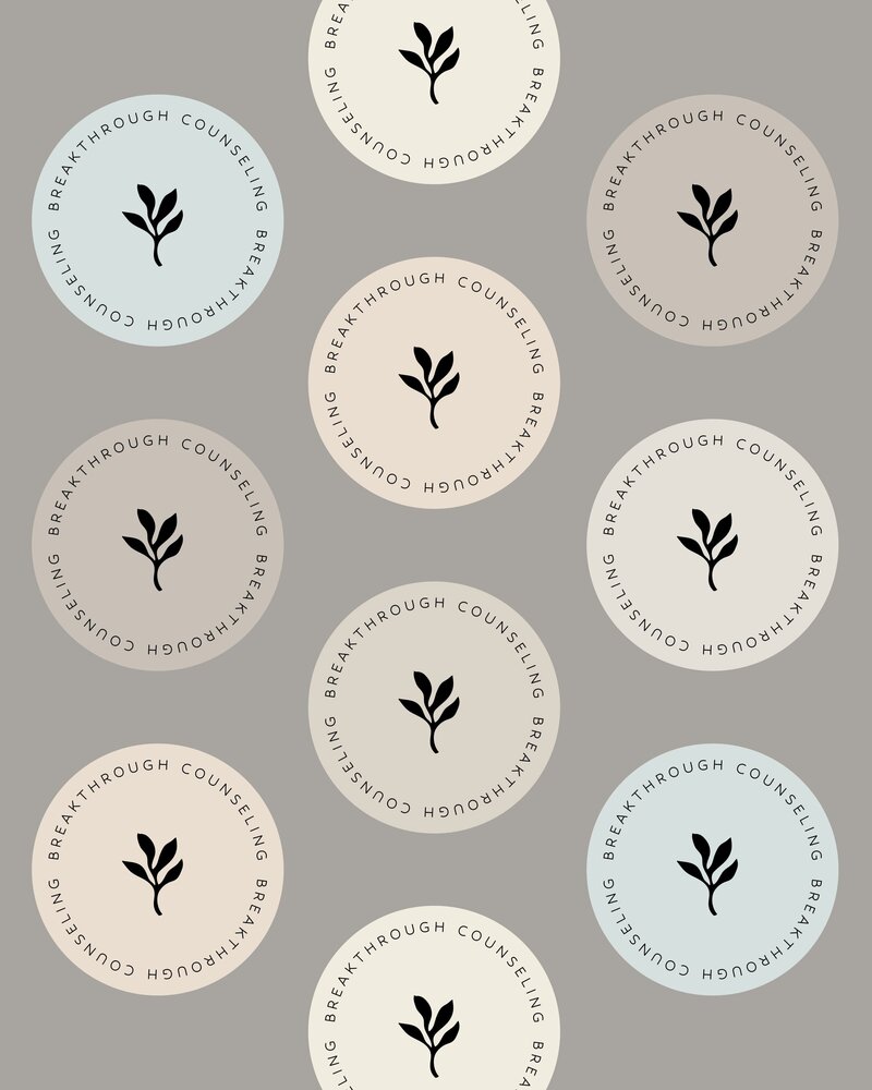 Modern branding package for a hair salon, including a chic logo and cohesive visual elements.