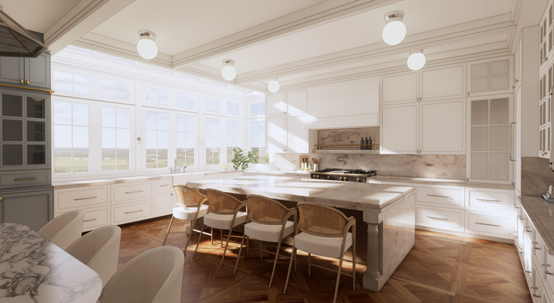 Kitchen Window Wall