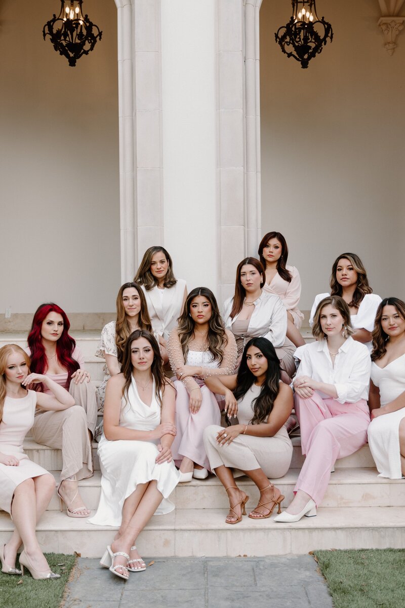 Meet our team of talented bridal hair and makeup artists."