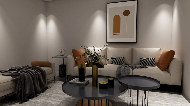 Peacock & Dahlia Interiors | modern earthy home interiors design warm elements