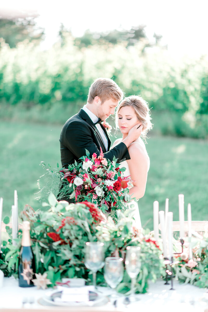 wedding photographers at black star farms in suttons bay