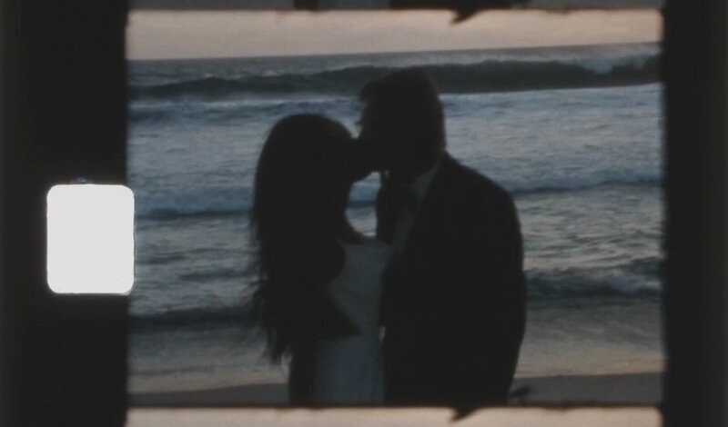 Analog wedding photography and videography documenting intimate and genuine moments on digital and analog mediums, including 35mm, 120 film, Polaroids, vintage camcorder, and Super 8mm film.