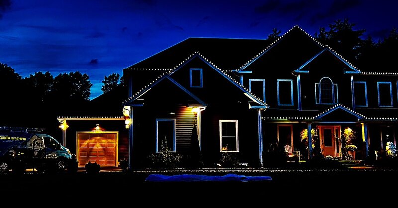 Christmas Lights All In One Power Washing Connecticut