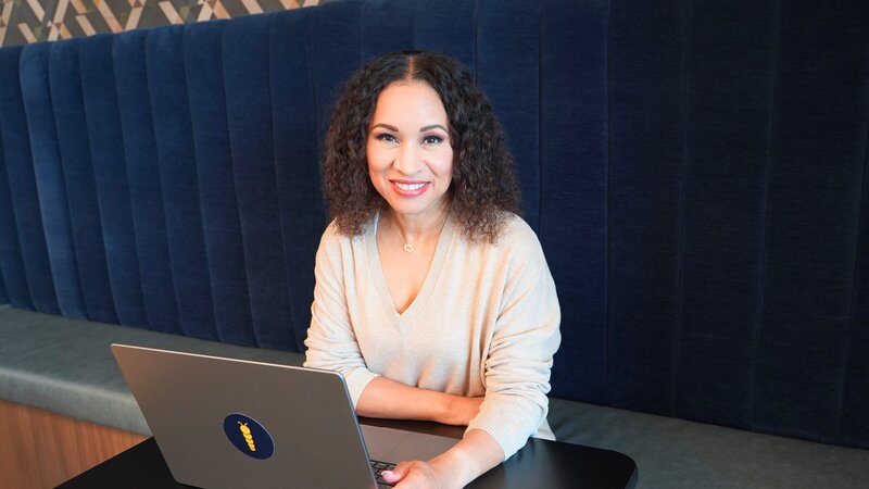 Kelley Johnson hosting In The Flow podcast for Christian women pursuing God's Spirit in life and leadership.