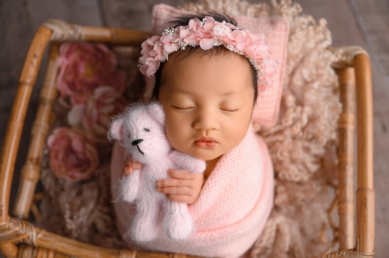 Professional newborn photography studio located in West Palm Beach, FL
