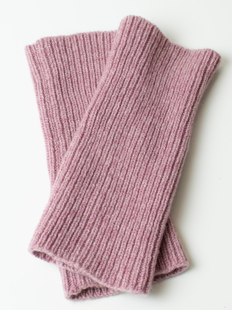 Seattle Mitts Cashmere Mauve flat